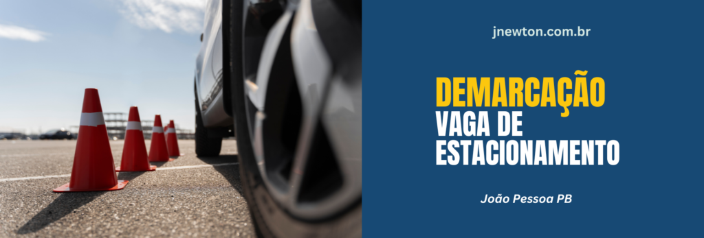 banner Serviço de manutenção e pintura em vaga de estacionamento