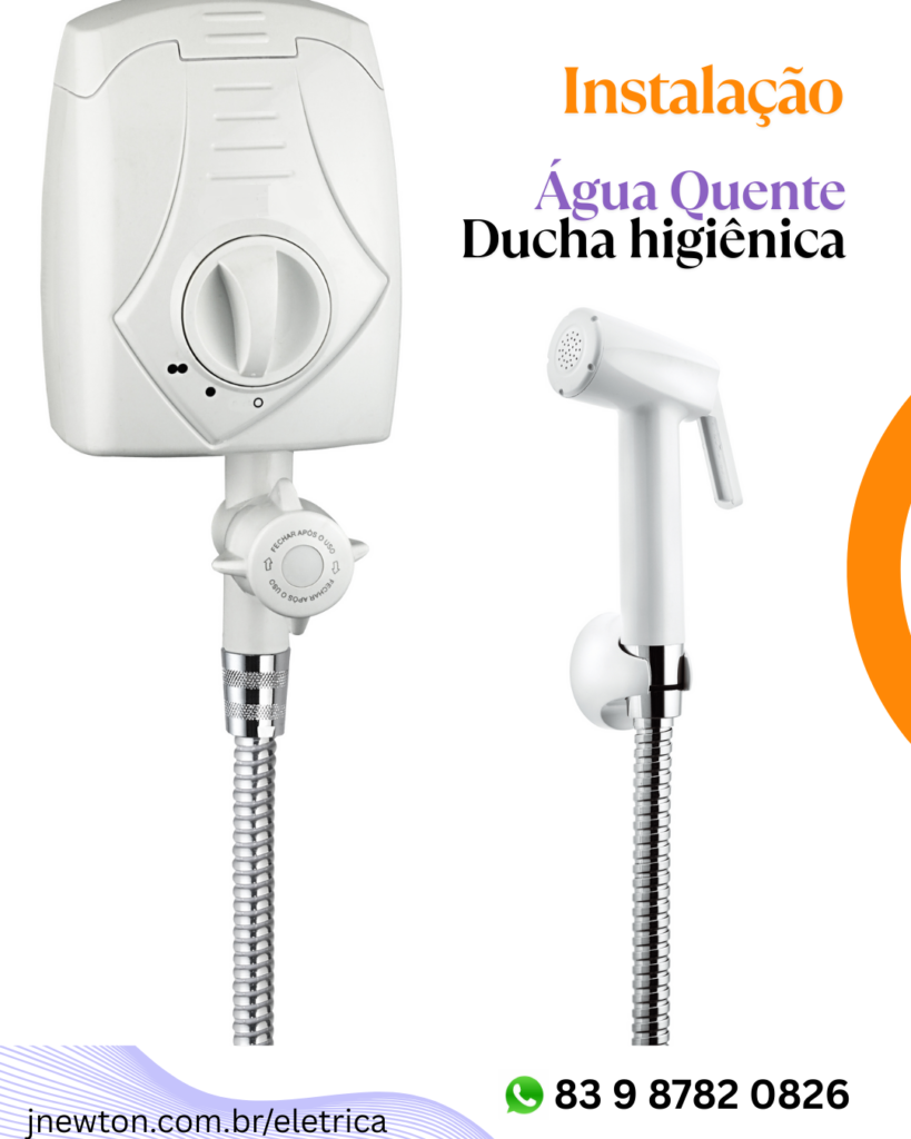 Serviço de instalação de ducha higiênica